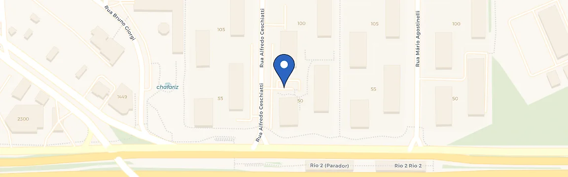 Mapa da estação Residencial Sardenha