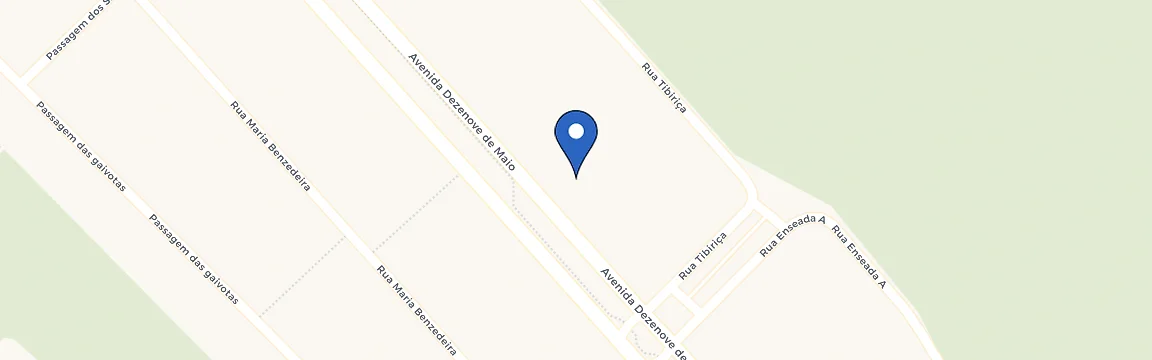 Mapa da estação Albatroz