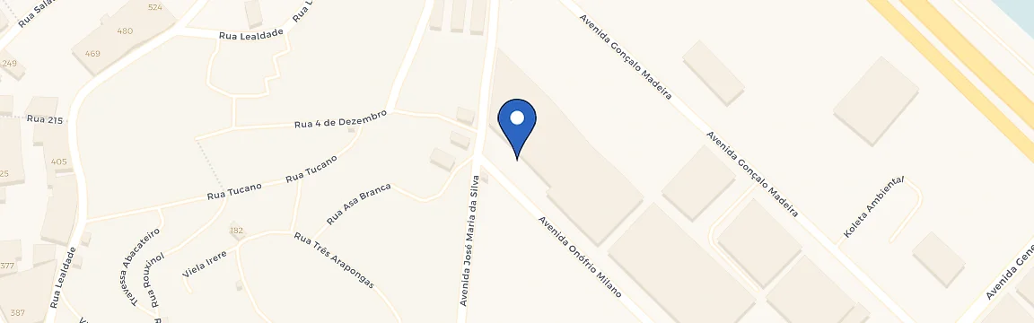 Mapa da estação Triart