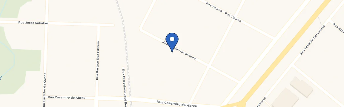 Mapa da estação Hotel Mafra