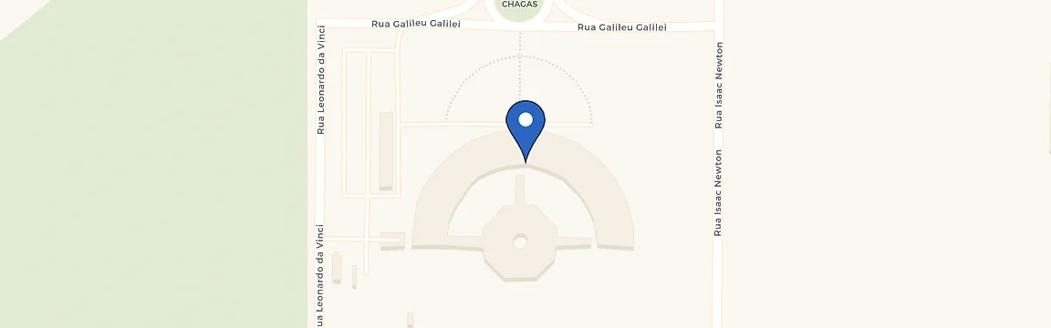 Mapa da estação Parque Tecnológico Sorocaba