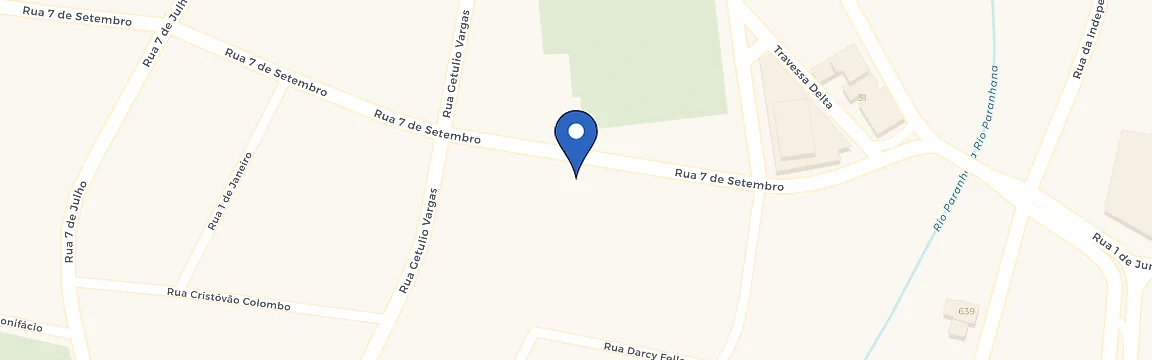 Mapa da estação Calcados Status Ltda