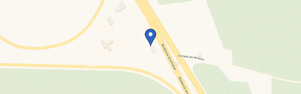 Mapa da estação Sistema Atendimento Usuário - Ecovias