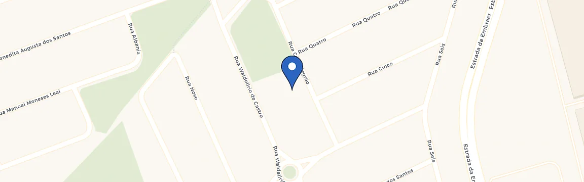 Mapa da estação Exclusivo GCM CEDIN Profª Eliana De Oliveira Santos Cruz - SJC