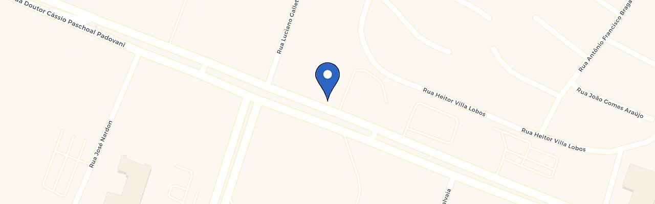 Mapa da estação Concessionária Nissan