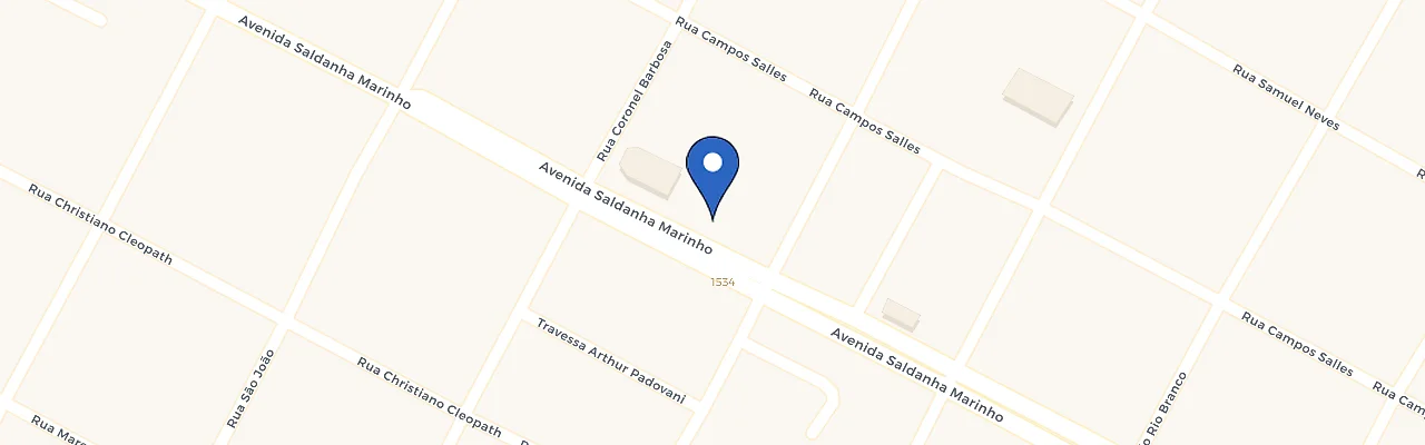 Mapa da estação Íbis Style