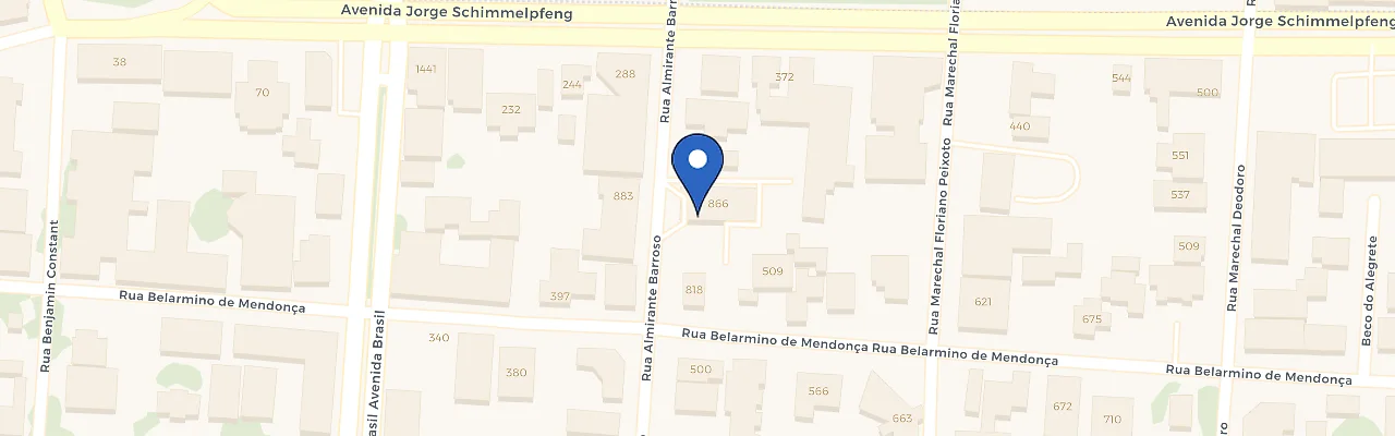Mapa da estação Hotel Ibis