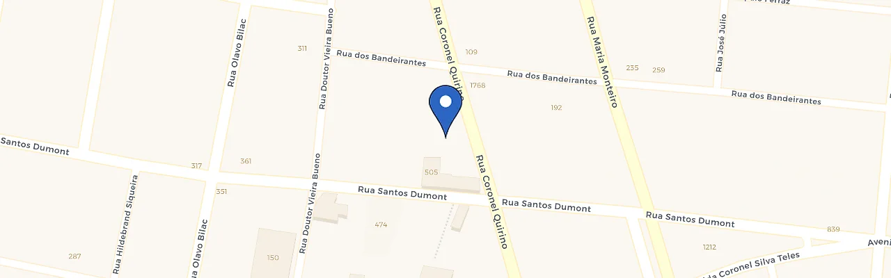 Mapa da estação Academia Cambuí