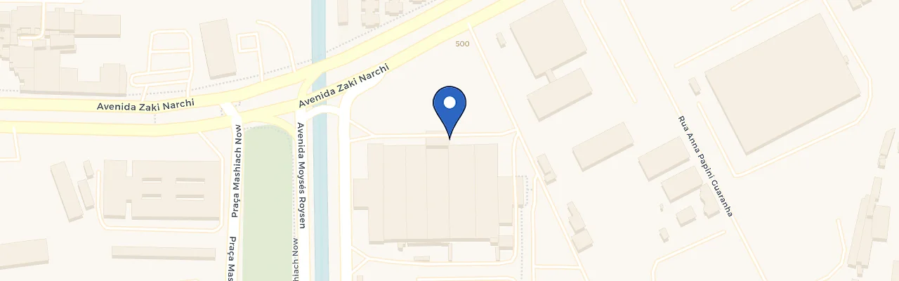 Mapa da estação Novotel São Paulo