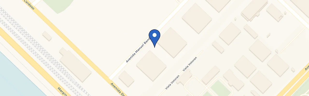 Mapa da estação Atlas Office Park