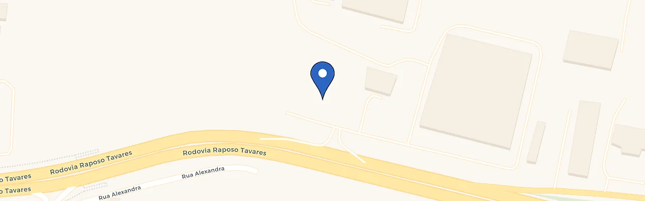 Mapa da estação Ecovias Raposo Castelo