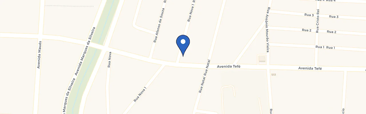 Mapa da estação Via Sul