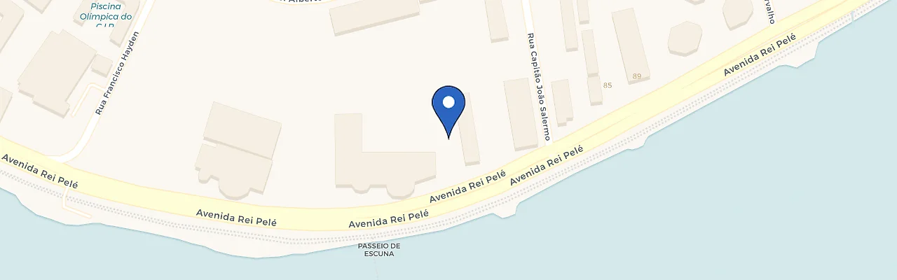 Mapa da estação Praticagem