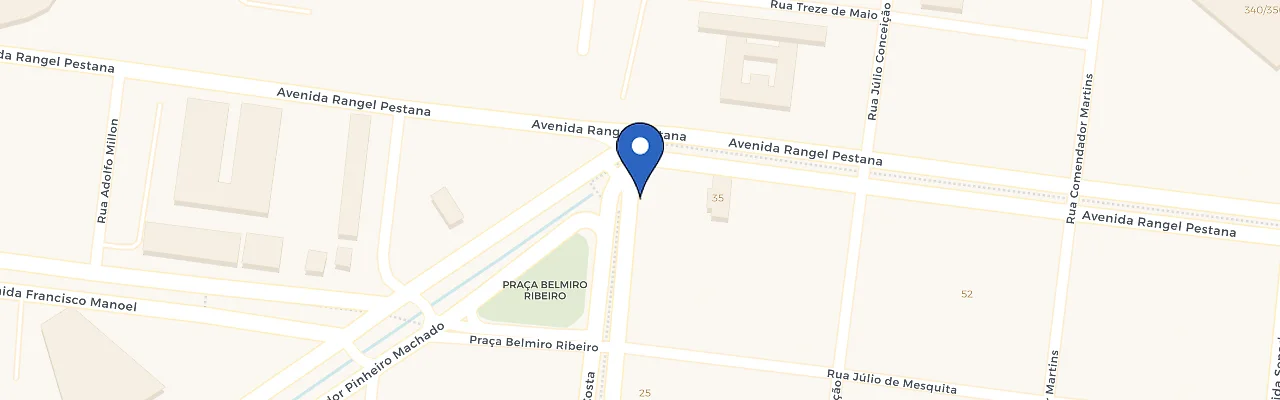 Mapa da estação Antec Sistemas
