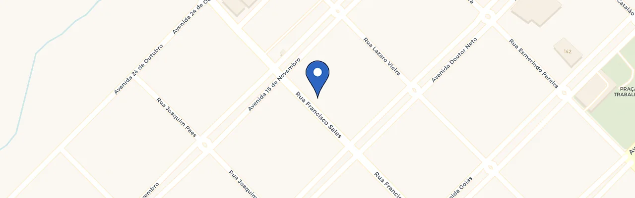 Mapa da estação Hotel Centro Oeste