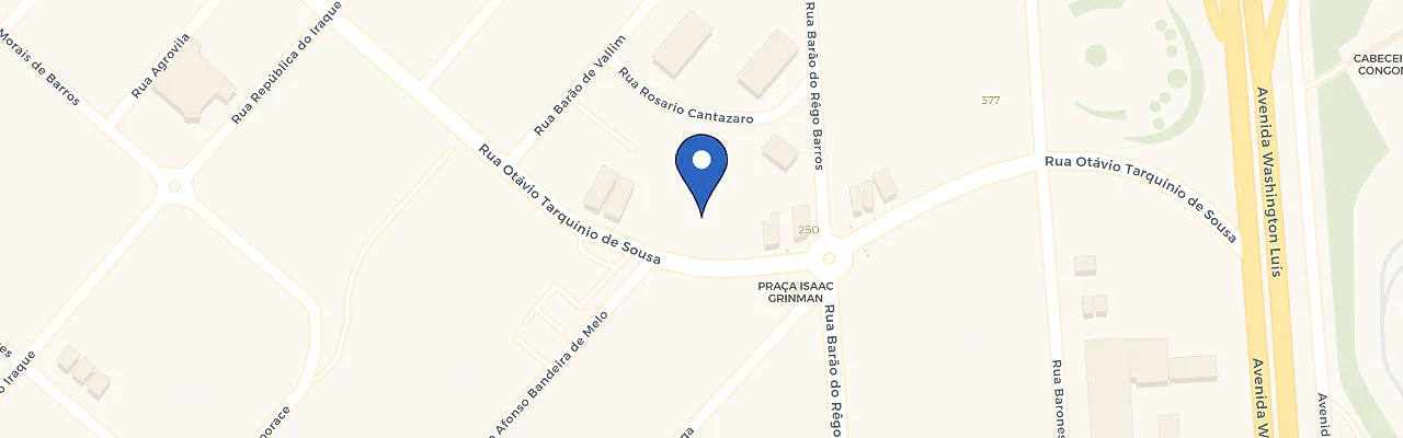 Mapa da estação Centro Automotivo Porto Seguro - Campo Belo