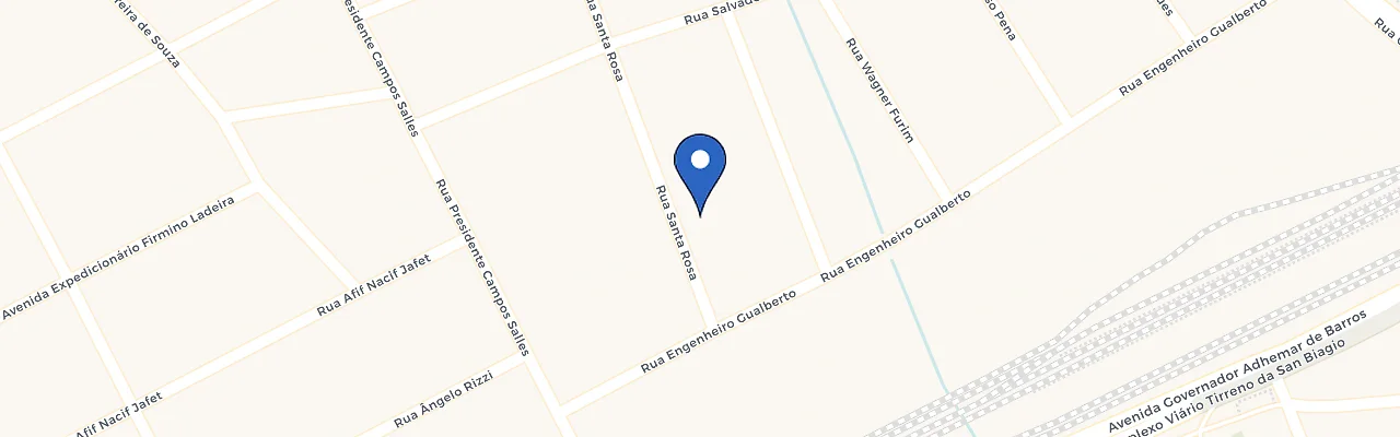 Mapa da estação Di Pauli Distribuidora