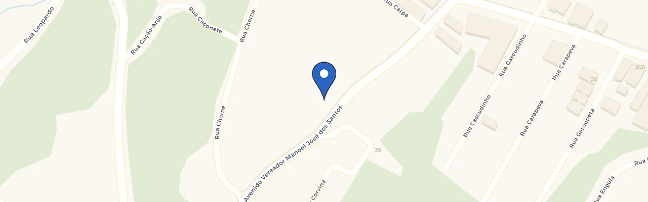 Mapa da estação Pousada Kaloa Eco Village