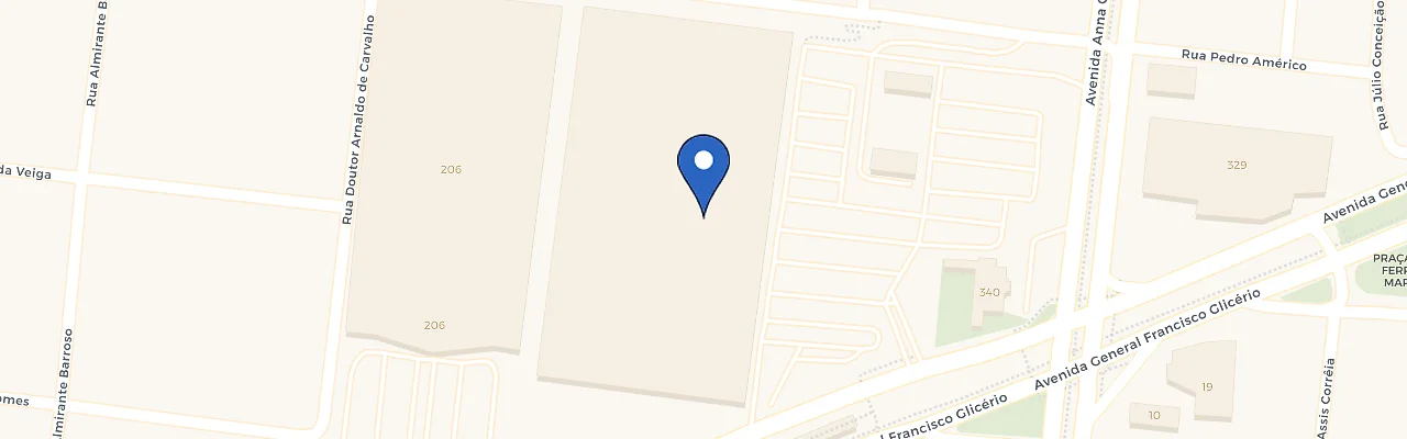 Mapa da estação Assai Atacadista