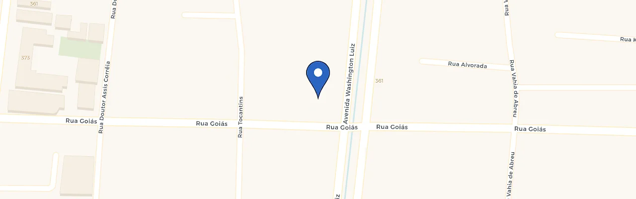 Mapa da estação KYOWA Tapetes - Unidade Gonzaga