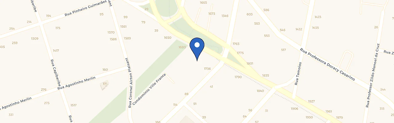 Mapa da estação Vilinha Energia Atual