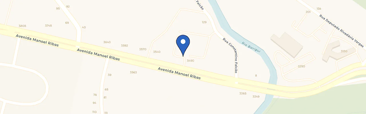 Mapa da estação GWM Evollux