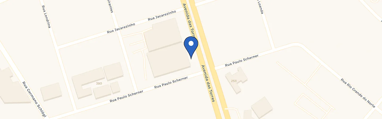 Mapa da estação Globo Renault São José Dos Pinhais
