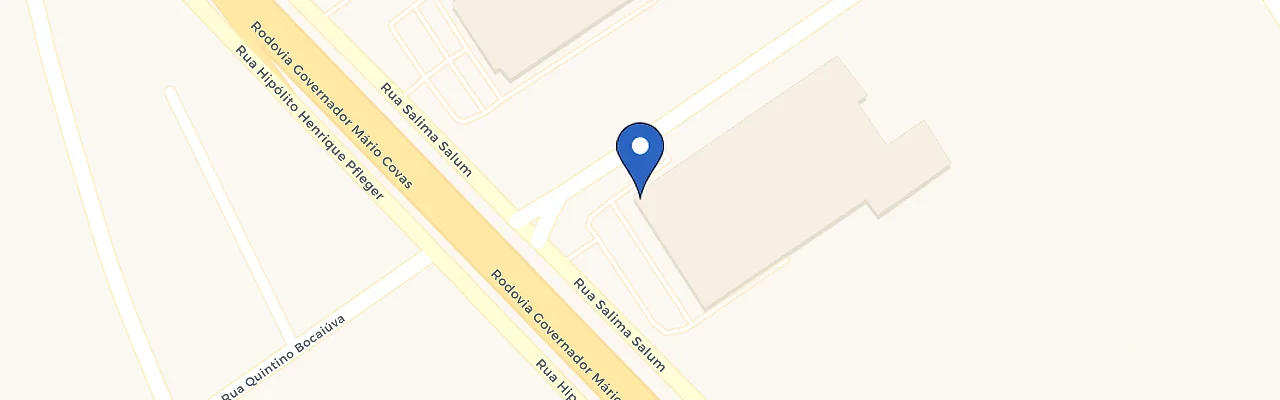 Mapa da estação Fort Atacadista