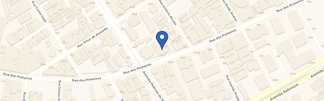 Mapa da estação Zletric | Pinheiros Business