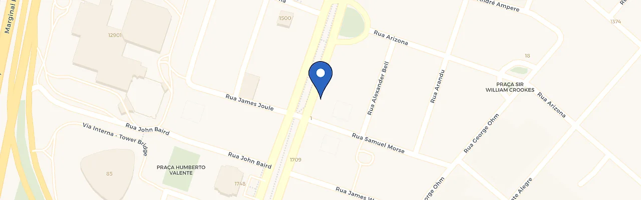 Mapa da estação Zletric | Edifício Alice Maria Sampaio