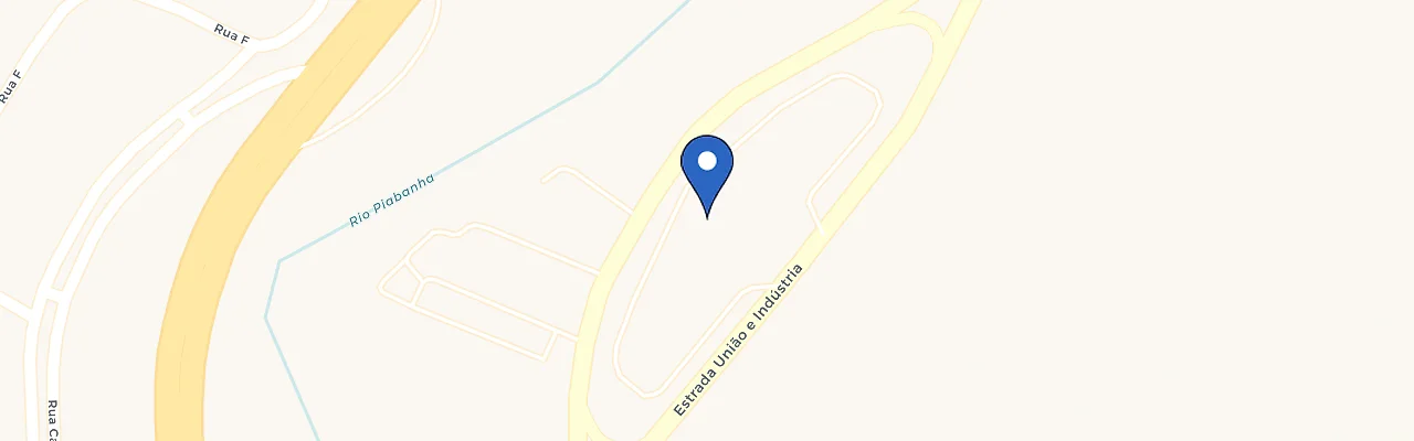 Mapa da estação Shopping Locanda Itaipava