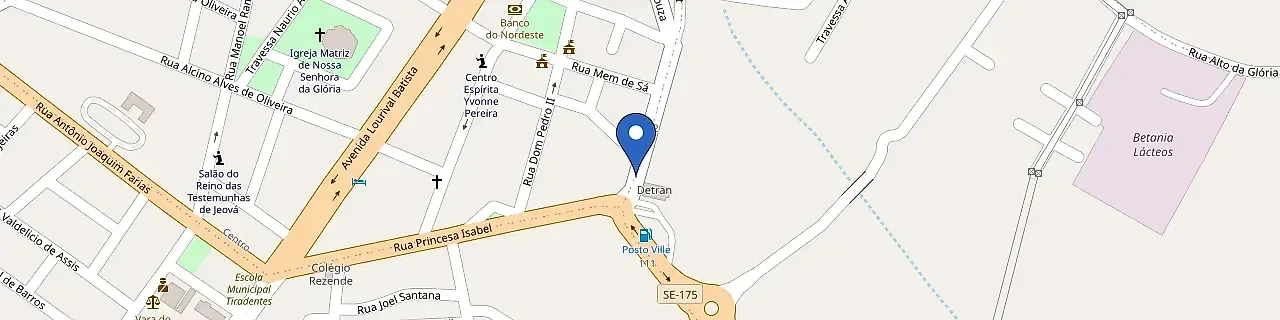 Mapa da estação Ecogreen Parada Ville