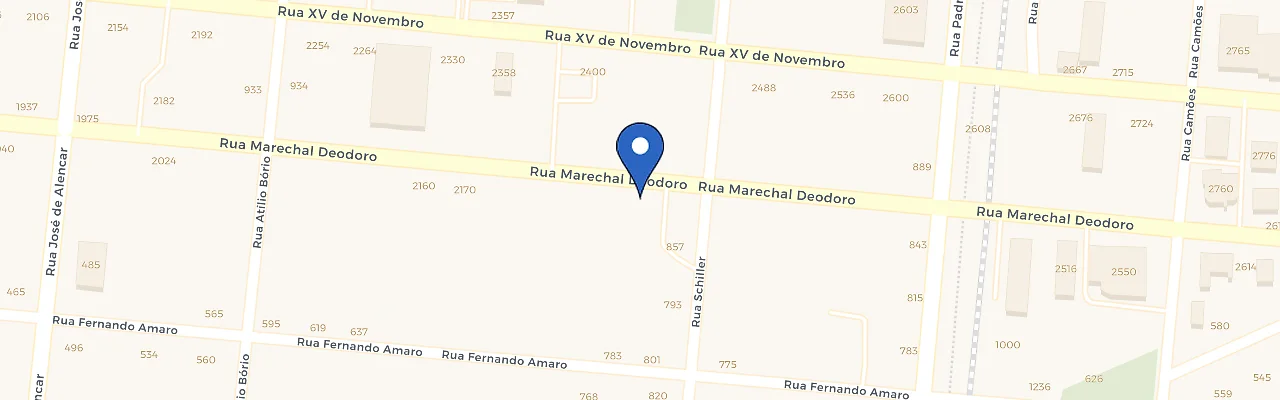 Mapa da estação Globo Renault Alto XV