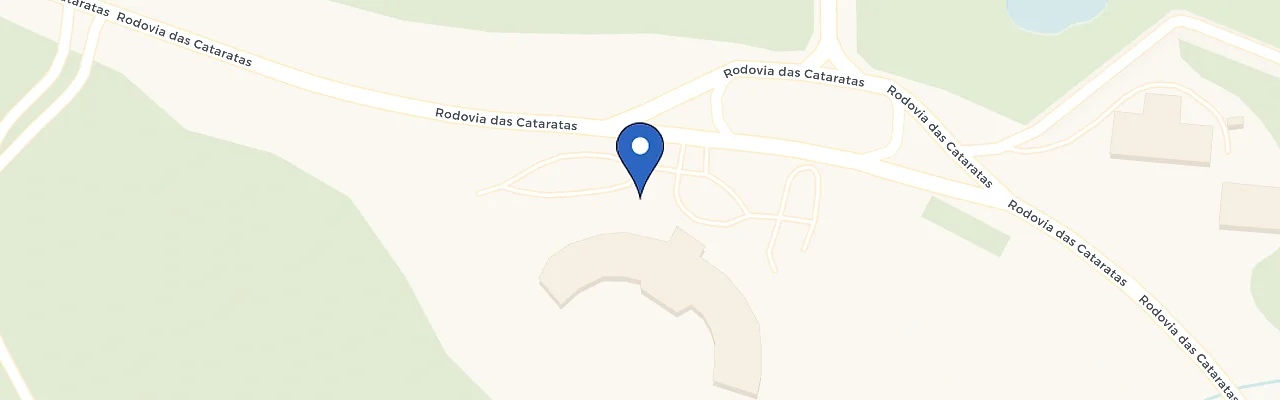 Mapa da estação Vivaz Cataratas Hotel Resort