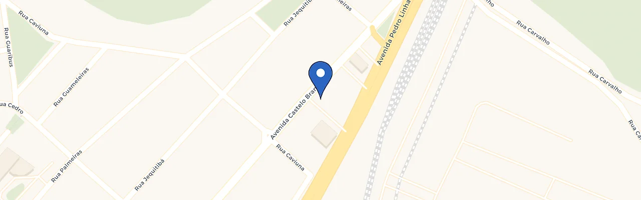 Mapa da estação Posto A.P. Magalhães Ltda