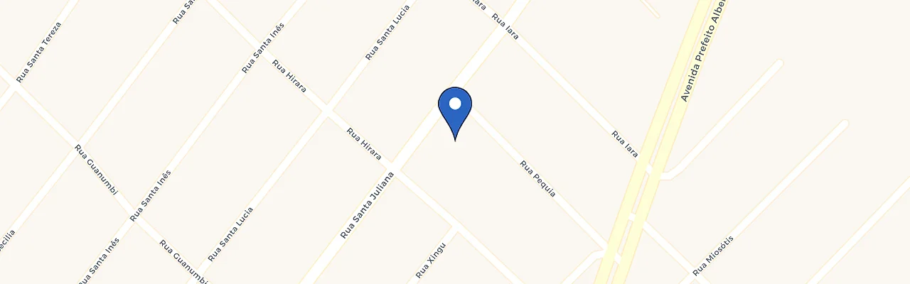 Mapa da estação Supermercado Bonzão