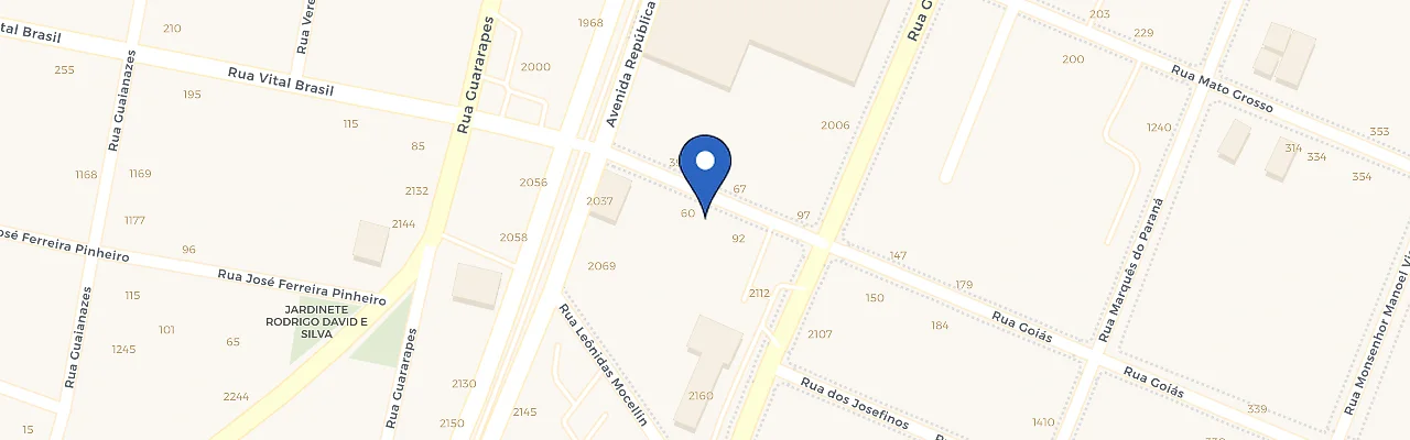 Mapa da estação Ecolabs Laboratório - Medicina Diagnóstica