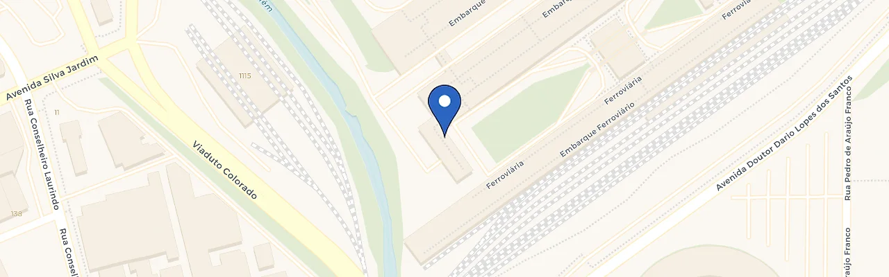 Mapa da estação Renault | Terminal Rodoviário De Curitiba
