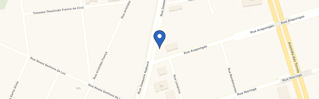 Mapa da estação Casa Das Toyotas