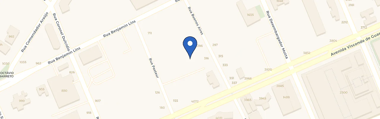 Mapa da estação Zletric - Hotel Confiance Batel