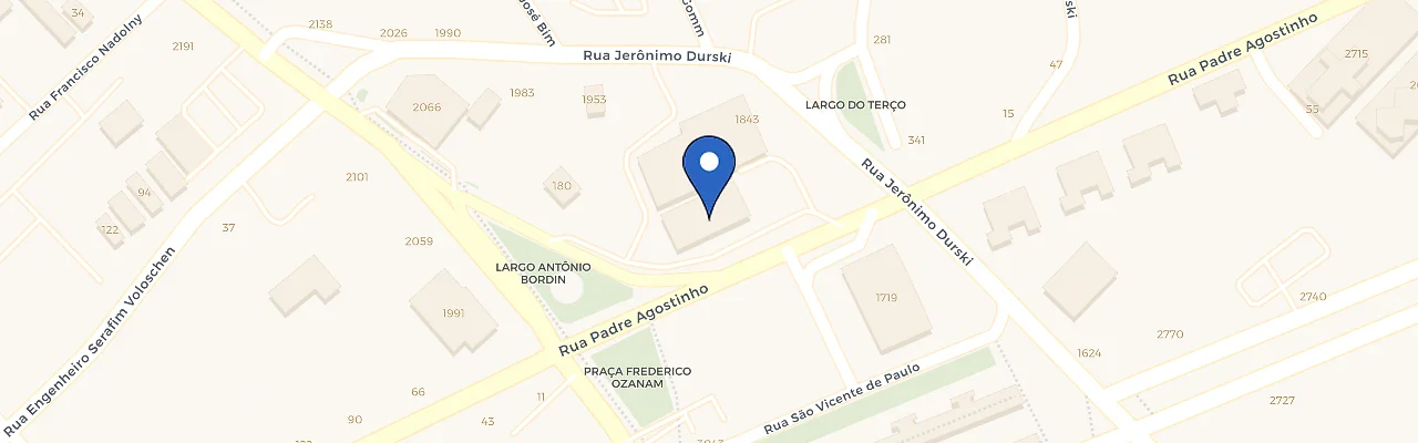 Mapa da estação Fiat Barigui KW