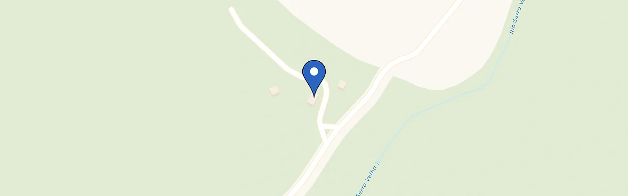 Mapa da estação Pousada Aconchego Dos Pássaros