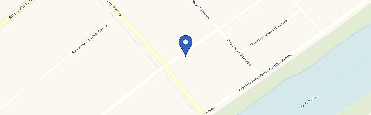 Mapa da estação Posto Ipiranga