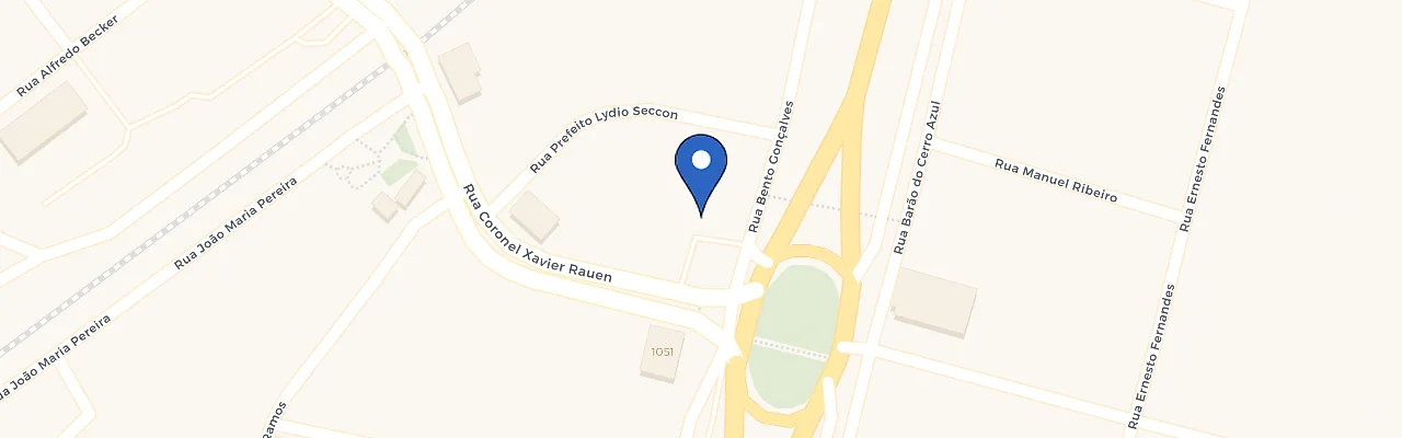 Mapa da estação Auto Posto De Luca