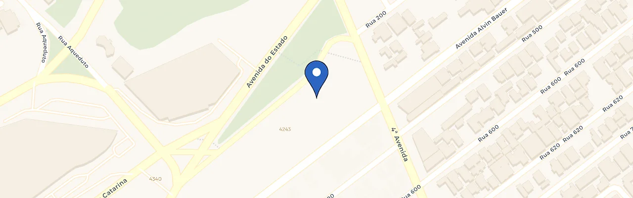 Mapa da estação DVA Jeep Balneário Camboriú