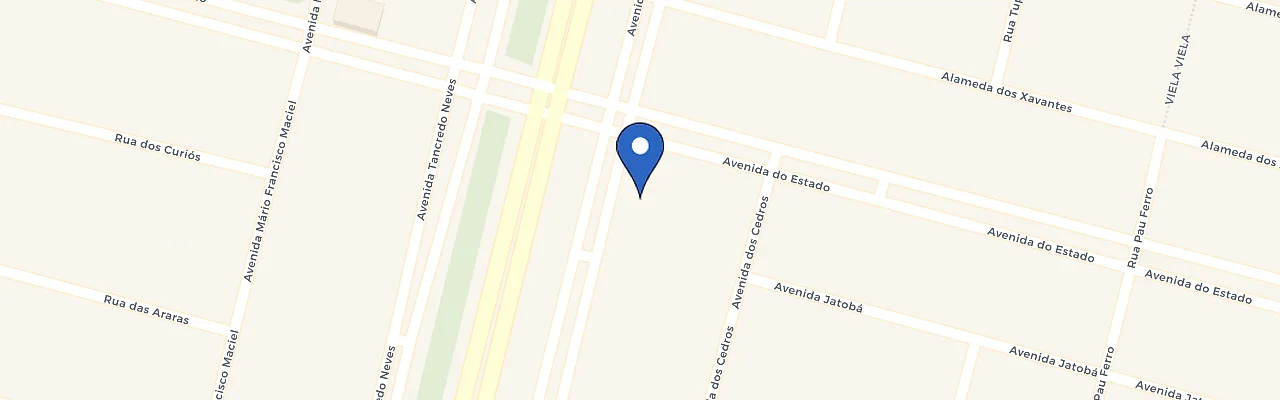 Mapa da estação Palace Hotel