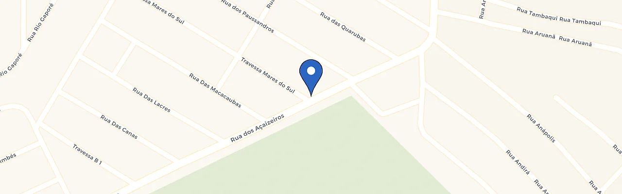 Mapa da estação Poraquê