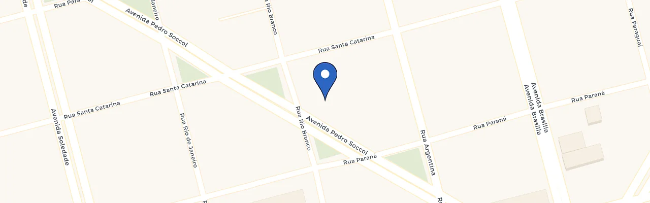 Mapa da estação Passeio Vivaz