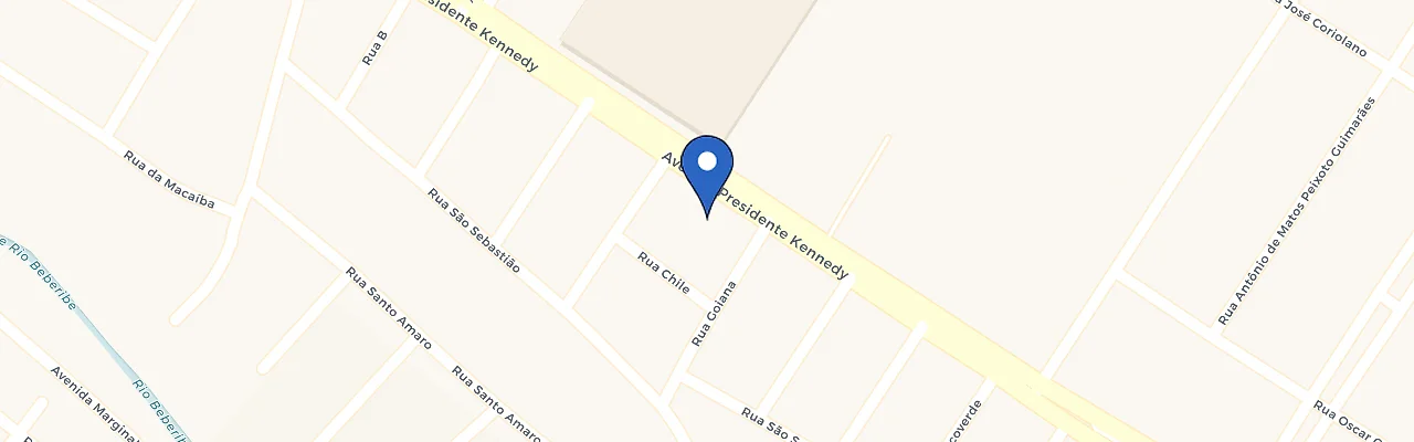 Mapa da estação Premium Auto Car Lava Jato