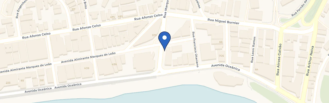 Mapa da estação Hotel Monte Pascoal